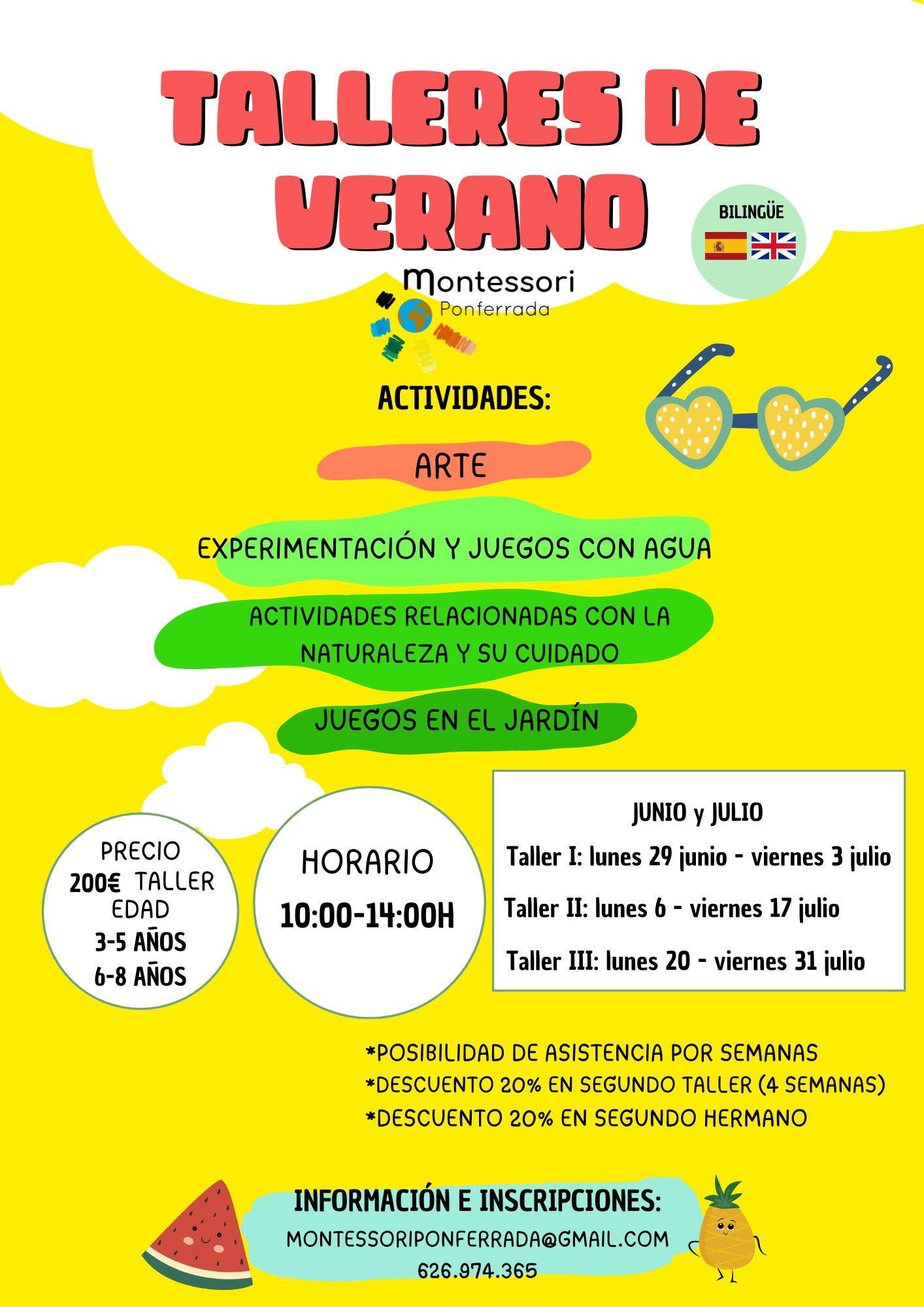 Talleres de verano 2026